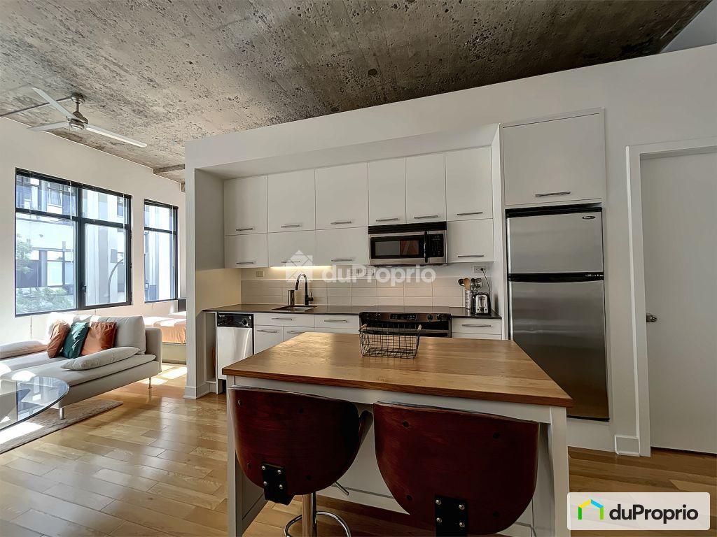 Condo Loft, Style Industriel, Proche du Marché Atwater | 3175647