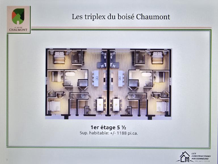 5 1/2 - Saint-Jérôme - 2 050 $/mois | 3177217