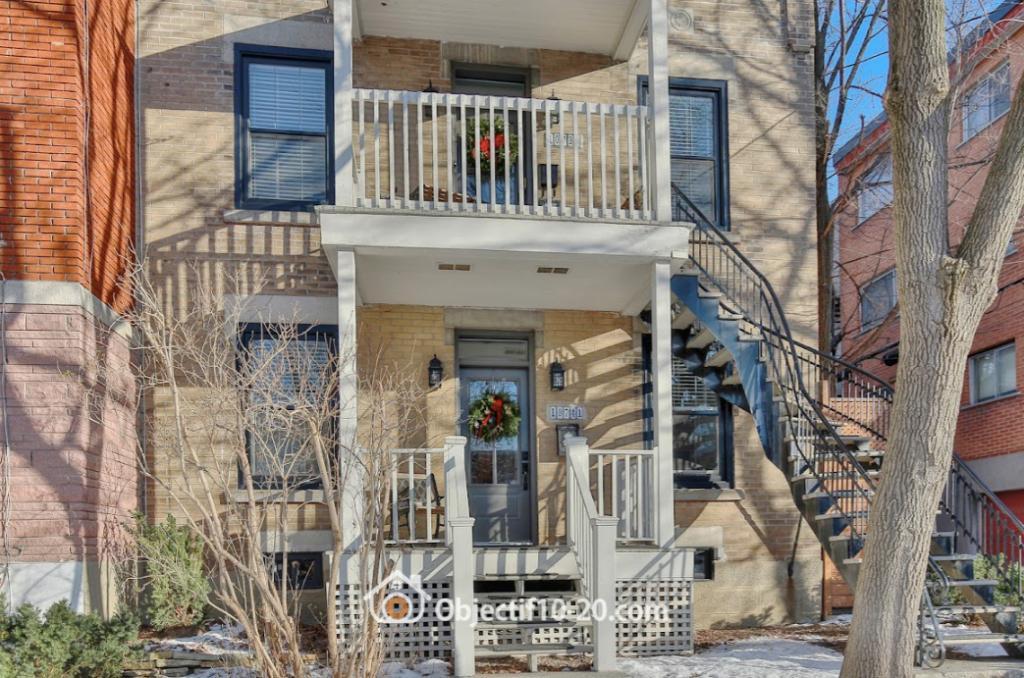 Magnifique 4 1/2 à louer Ahuntsic, cour arrière, Parc de la visitation | 3179219