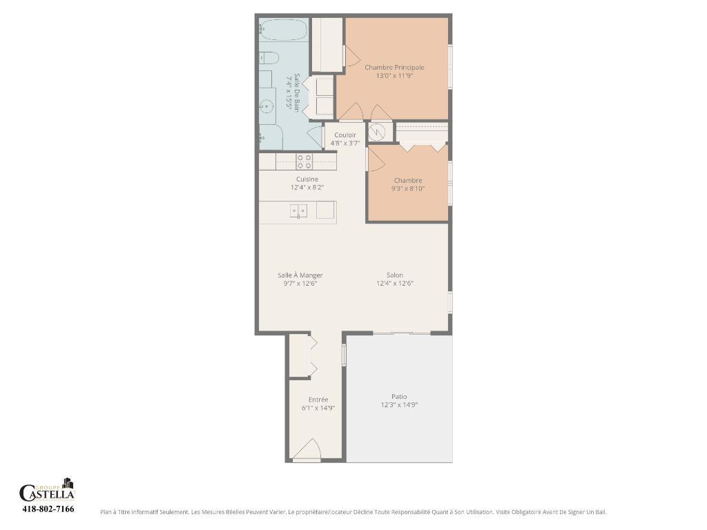 Superbe logement 3 1/2 + bureau à St-Nicolas, 1ier étage, climatisé, 2 STATIONNEMENTS EXTÉRIEURS INCLUS, LIBRE LE 1ier décembre 2025. | 3178385