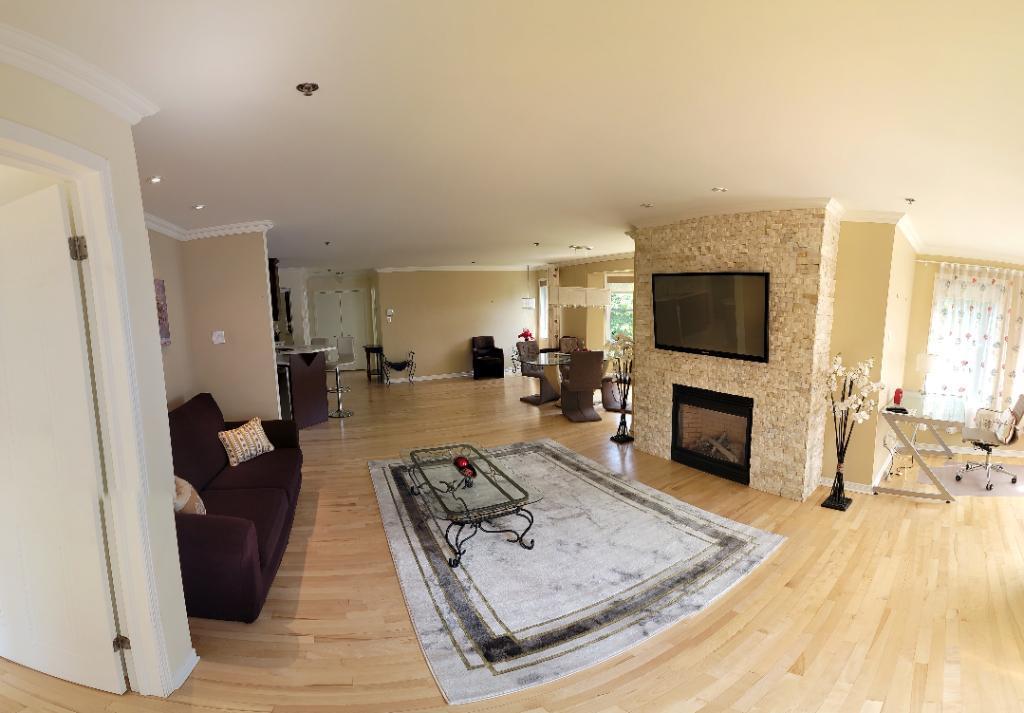 Condo 1275pi² à Ste-Julie : électroménagers, meubles, Borne de recharge, 2 cambres, 1 bureau, 2 salles de bain, cuisine, salle à manger et espace de s | 3178849