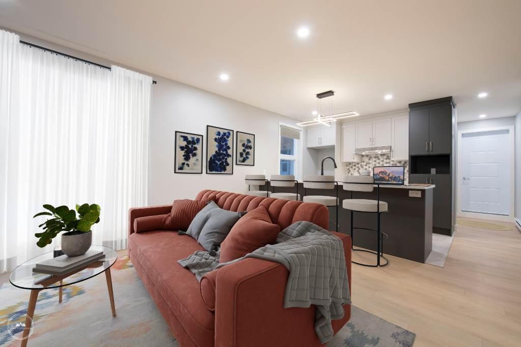 Nouveau 4 1/2 100% reconstruit (2025) avec terrasse privée | 3207336