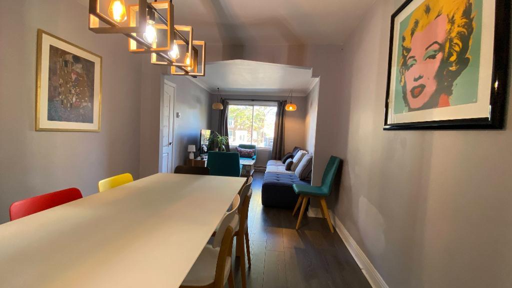 Beau 8 1/2 rénové proche métro Fabre | 3179985