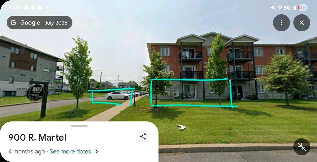 Grand 4 1/2 appartement Richelieu | 3180402