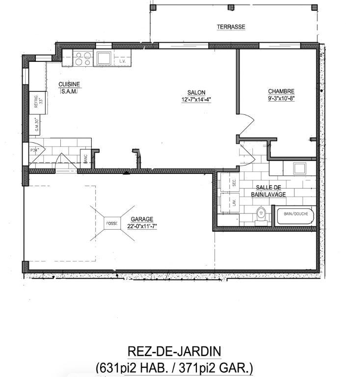 3 1/2 AVEC GARAGE REZ-DE-JARDINS SAINTE-SOPHIE (BORD DE L'EAU) | 3180977