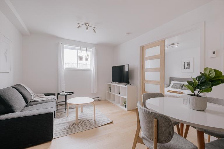 3 ½ entièrement meublé à louer Charlesbourg juillet 2026 | 3196575