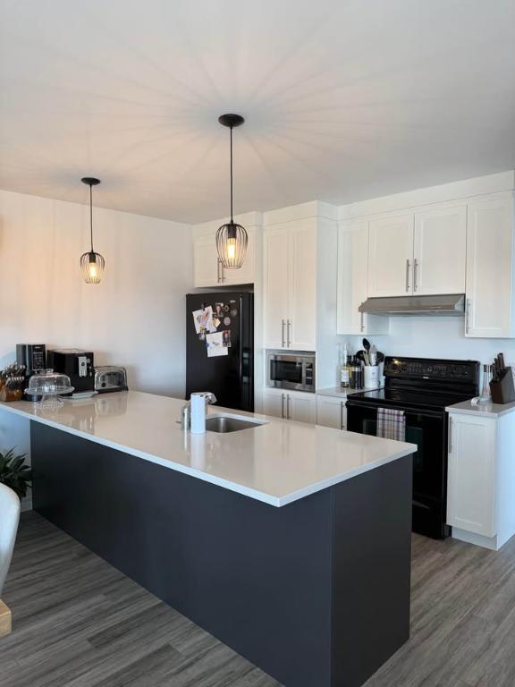 Superbe logement 3 1/2 + bureau à St-Nicolas, 1ier étage, climatisé, 2 STATIONNEMENTS EXTÉRIEURS INCLUS, LIBRE LE 1ier décembre 2025. | 3182589