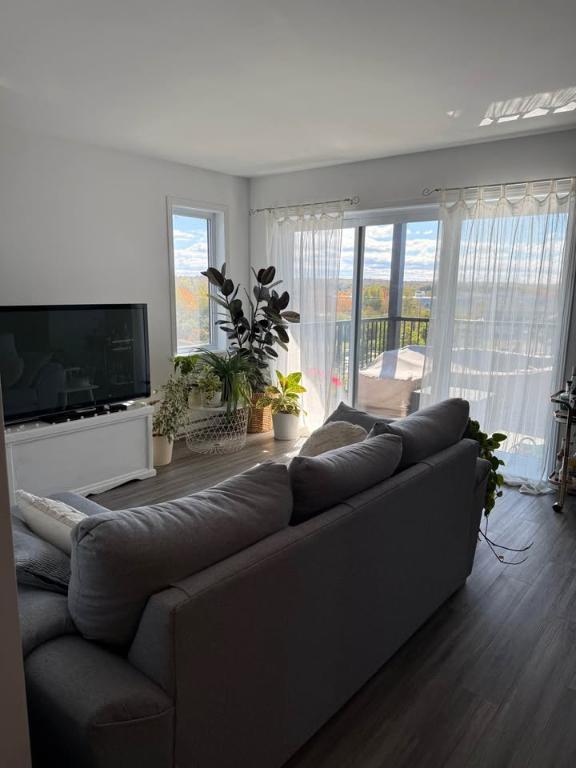 Superbe logement 3 1/2 + bureau à St-Nicolas, 1ier étage, climatisé, 2 STATIONNEMENTS EXTÉRIEURS INCLUS, LIBRE LE 1ier décembre 2025. | 3182589