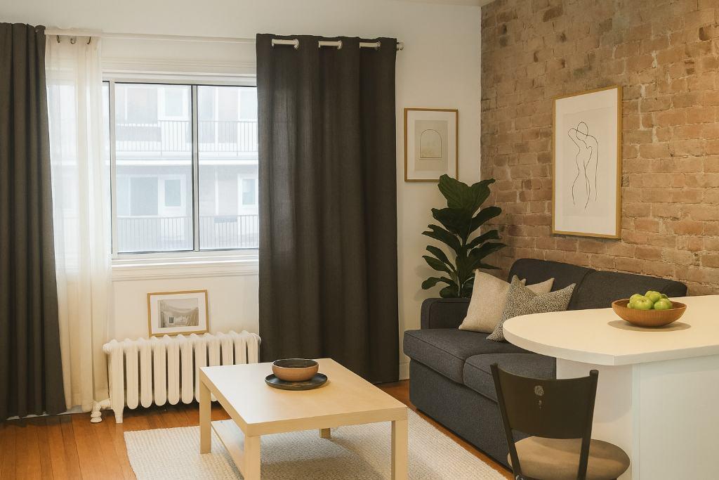 🏙️ Beau 3 ½ centre-ville – Montréal | 3183002