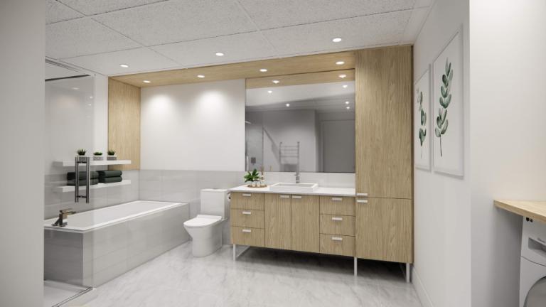 Unique 3 1/2 - 689 p.c. - Unité de coin - Tout inclus | 3183699