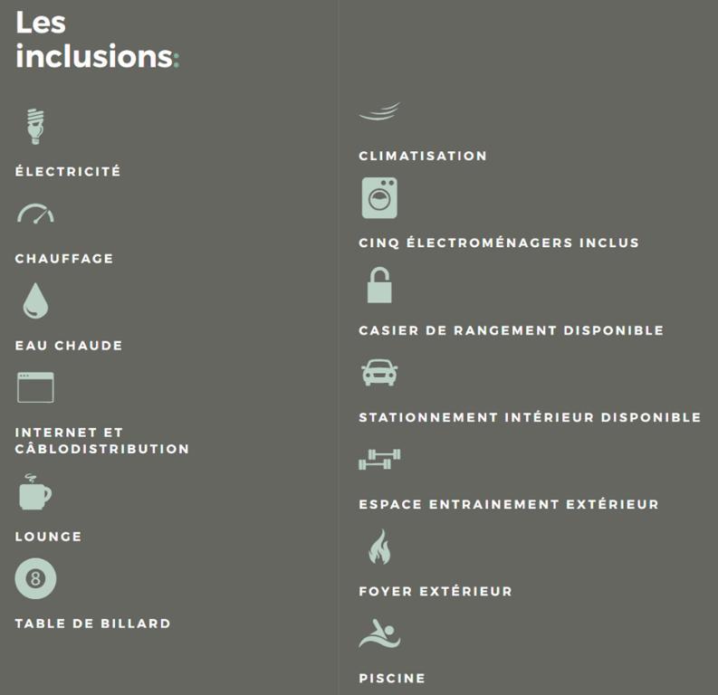 Grand 5 ½ lumineux, tout inclus | 3185027