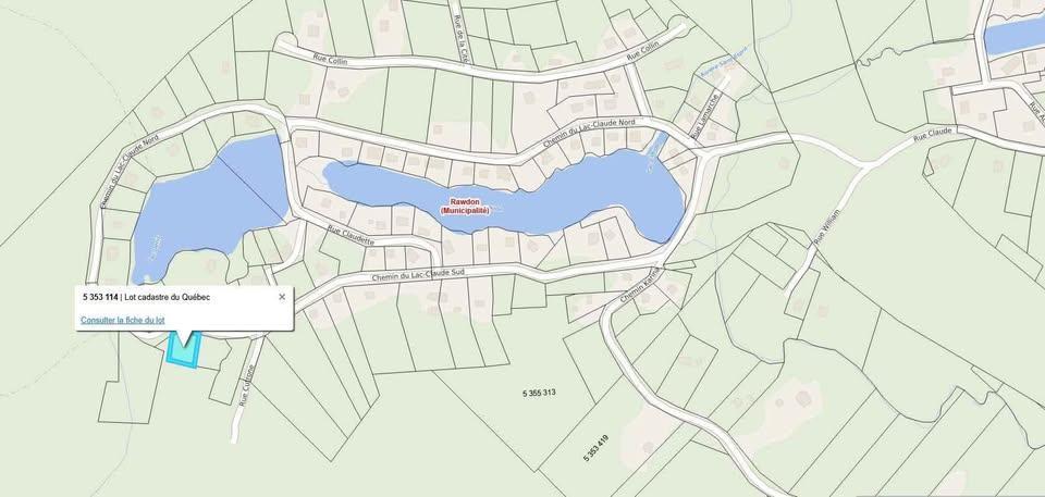 terrain à vendre dans Lanaudière 35 minutes de Laval, Mtl | 3190665