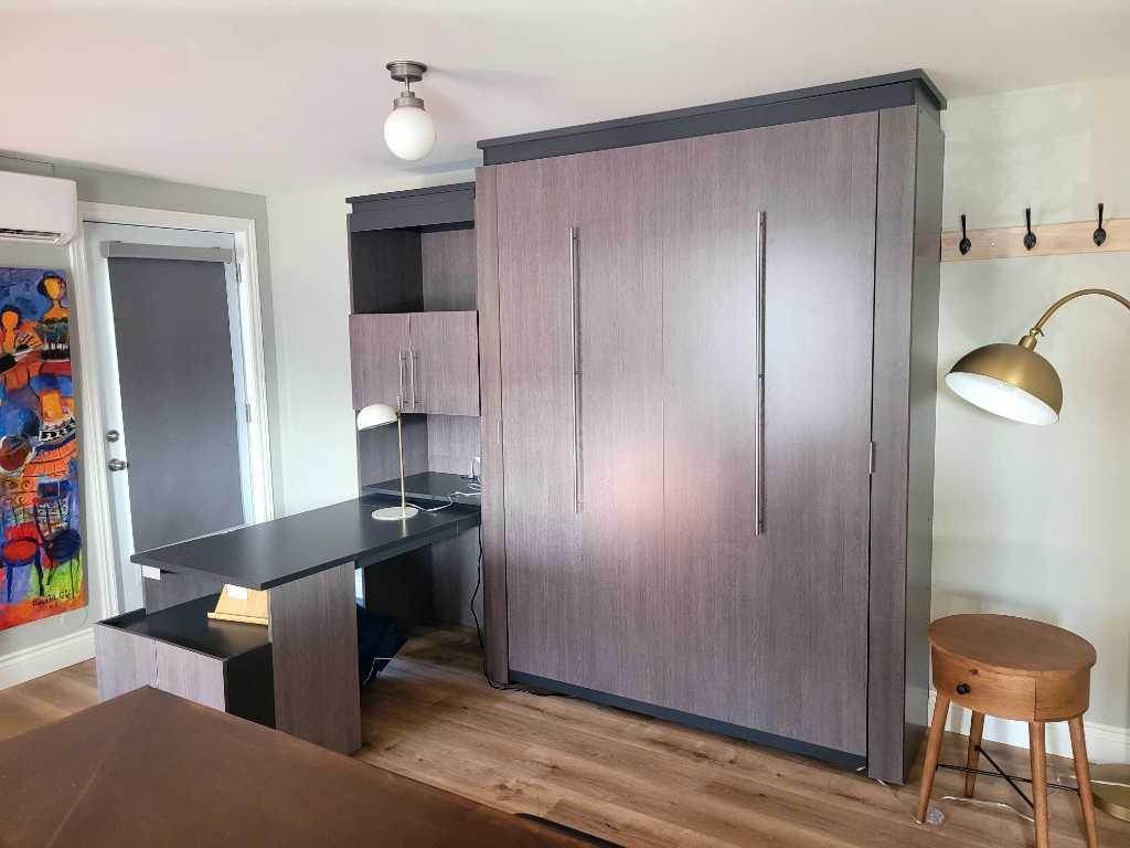 superbe Condo-loft 3 1/2 meublé et entièrement rénové à 5 minutes du métro joliette avec wifi, électtricité et chauffage inclus | 3187243