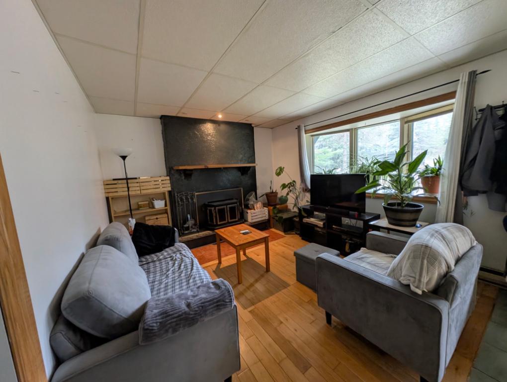 5 1/2 foyer (wifi inclus) terrain bordé d'un étang | 3187284