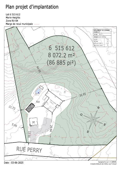 Terrain de 80 000pi2 pour auto-constructeur à Morin Heights | 3187822