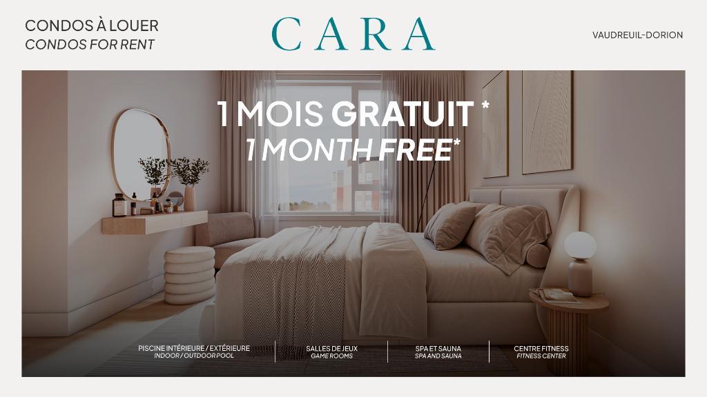 CARA | Appartement 3 1/2 neuf | New appartment | Vaudreuil-Dorion | 3190870