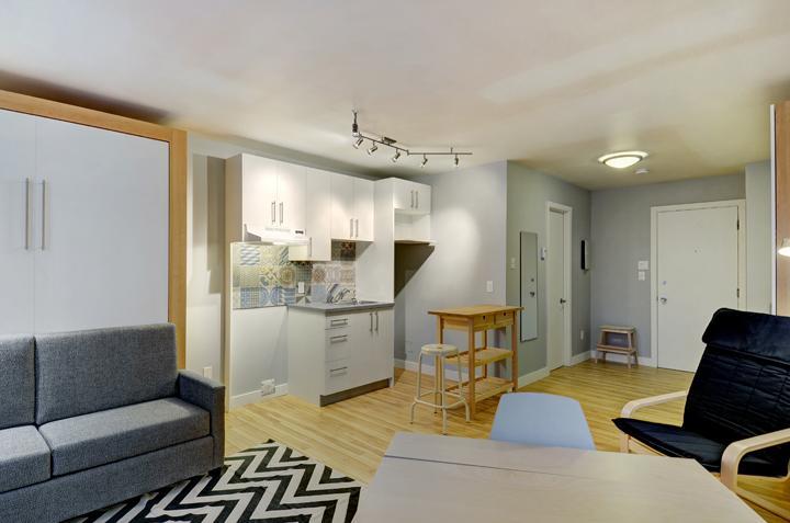 Loft entièrement meublé à louer Vieux-Québec juillet 2026 | 3194778