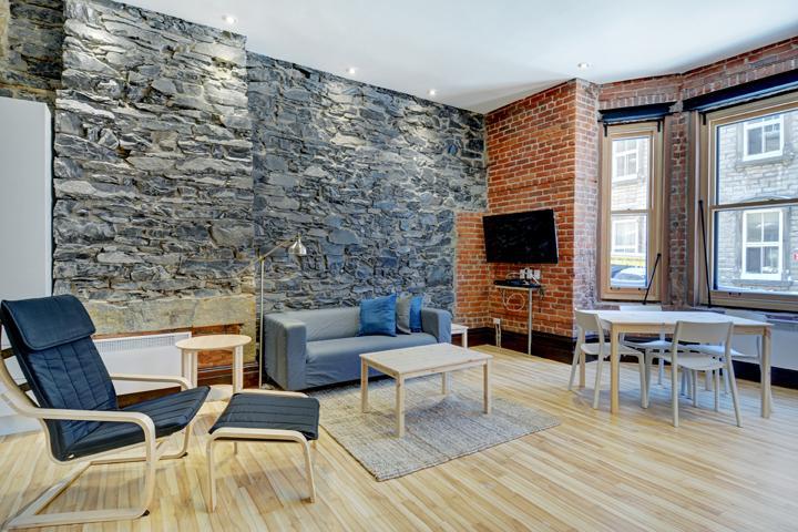 Loft entièrement meublé à louer Vieux-Québec juillet 2026 | 3202707