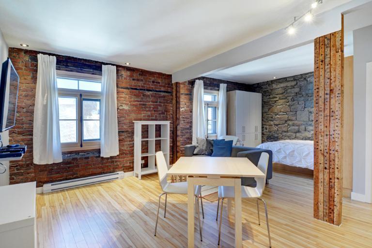 Loft entièrement meublé à louer Vieux-Québec décembre 2025 | 3202784