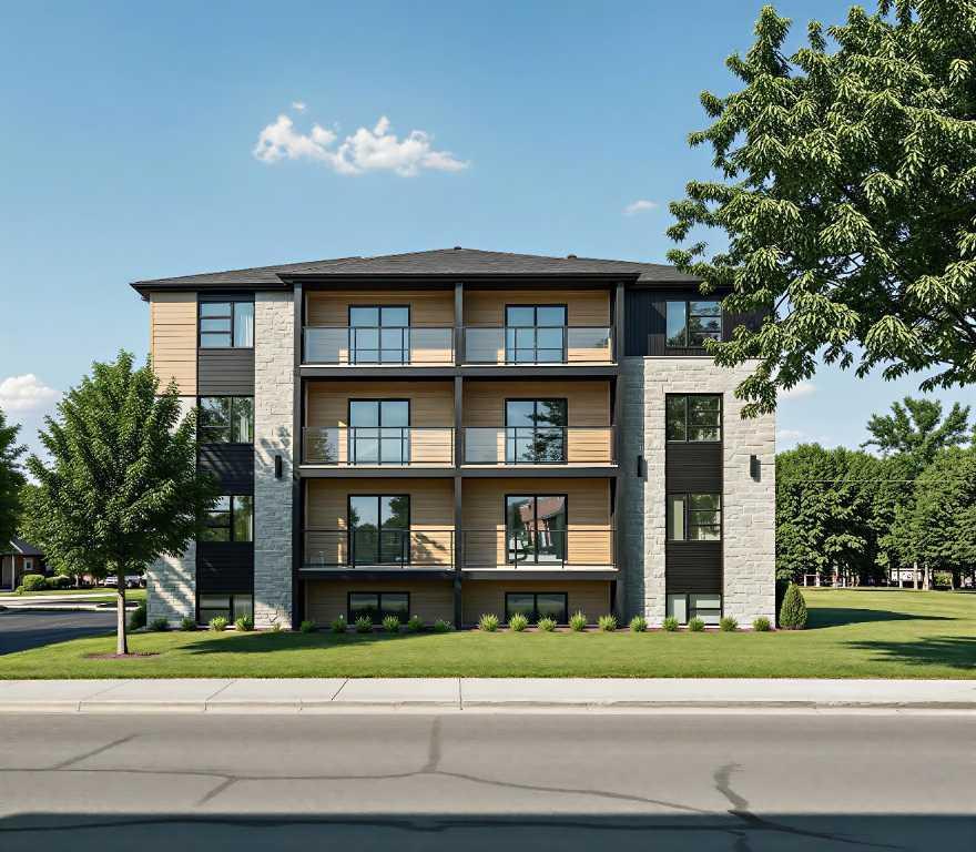 Condos Neufs 5½ à Louer – St-Wenceslas - Bécancour – Construction neuve – 3 chambres | climatisation | stationnement | balcon | Wi-Fi | 3200370