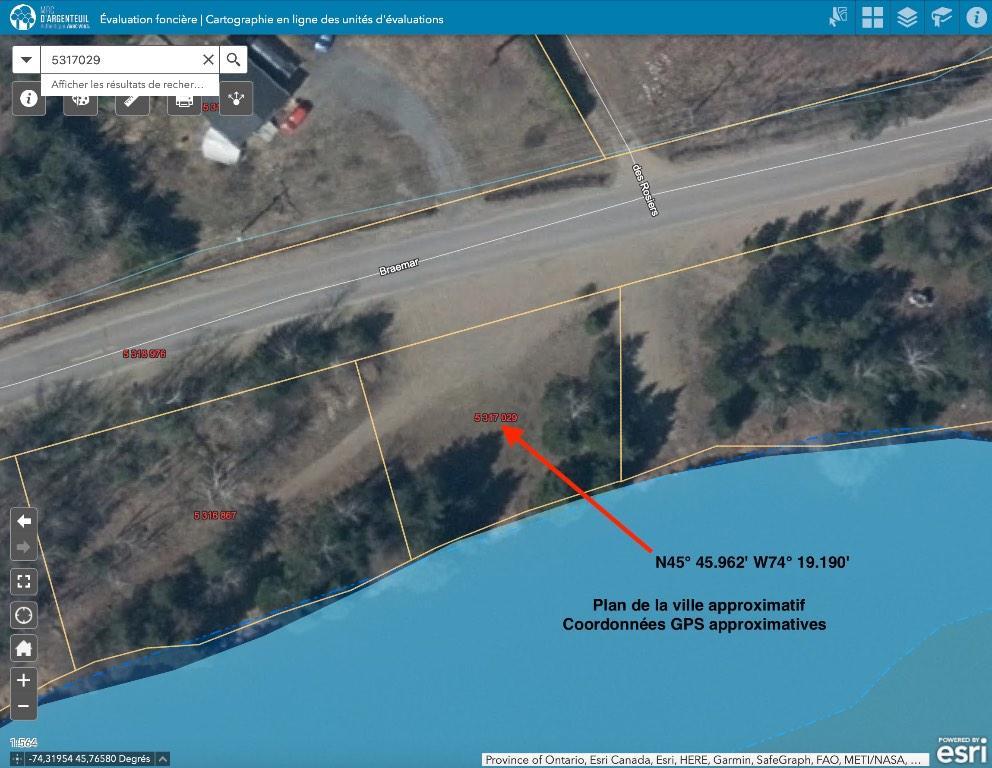 Terrain à Gore au Lac Grace | 3200445