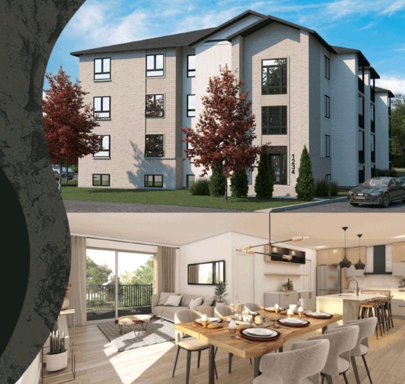 Logement 41/2 neuf ,électroménagers inclus. | 3198860