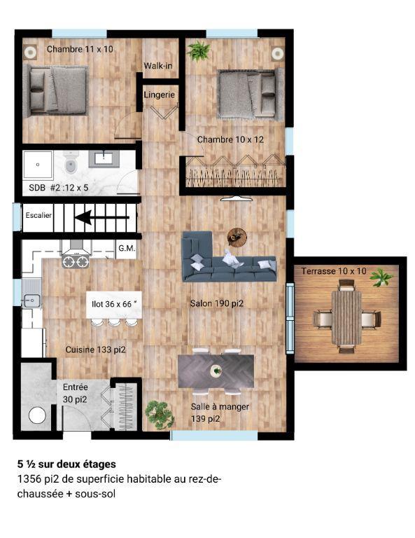 Logement 3 chambres à Val-David | 3198210