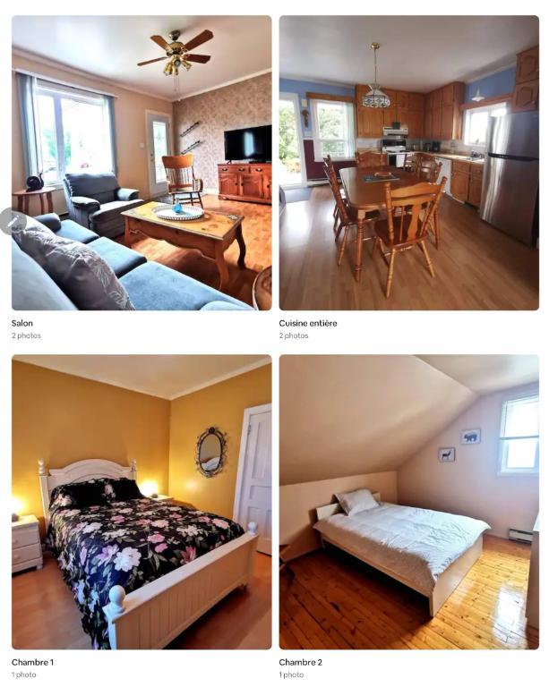 Maison de 4 chambres + bureau, garage et jardin. 4 stationnements, location semi-meublee. Bail 3 mois, 6 mois ou 1 an possible. | 3199479