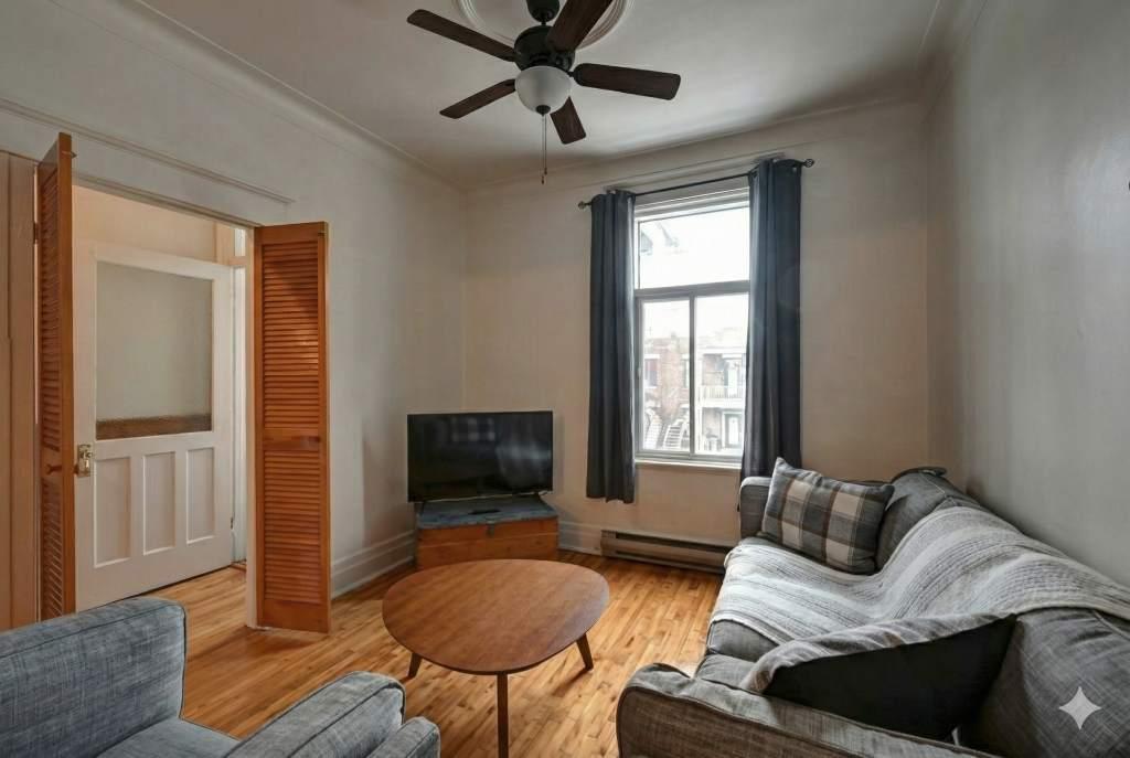 Grand 5½ lumineux cachet Petite-Patrie proche tout service | 3199923