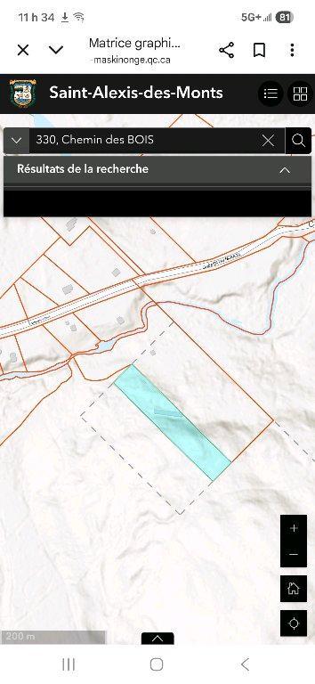 Terrain boisé prêt a construire St-Alexis des Monts | 3204120