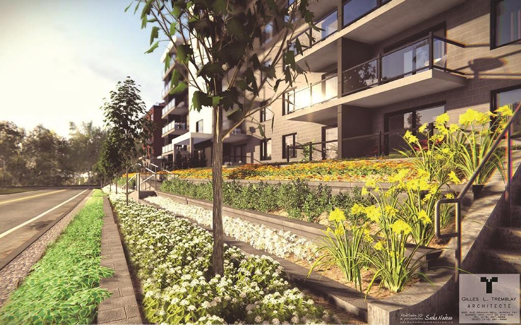 4 1/2 Charlesbourg – ascenseur- jardin sur le toit– juin | 3200668