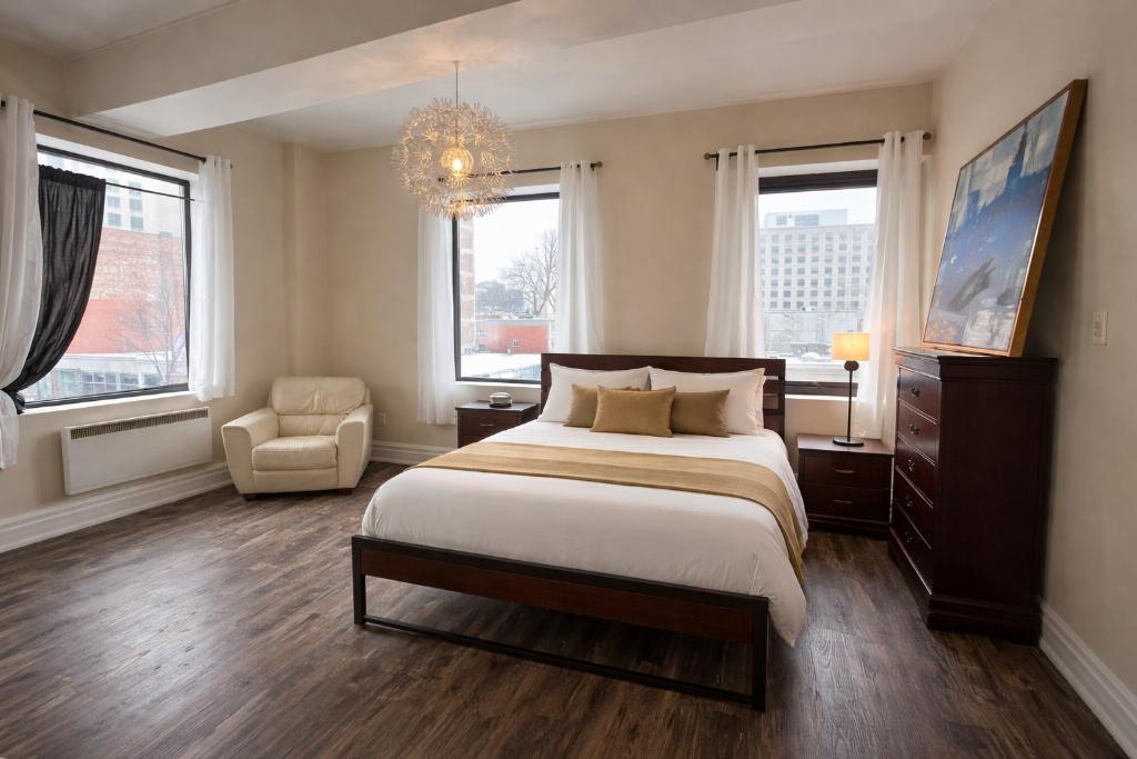 appartement 4 et demi tout meublé à louer - Village | 3200676