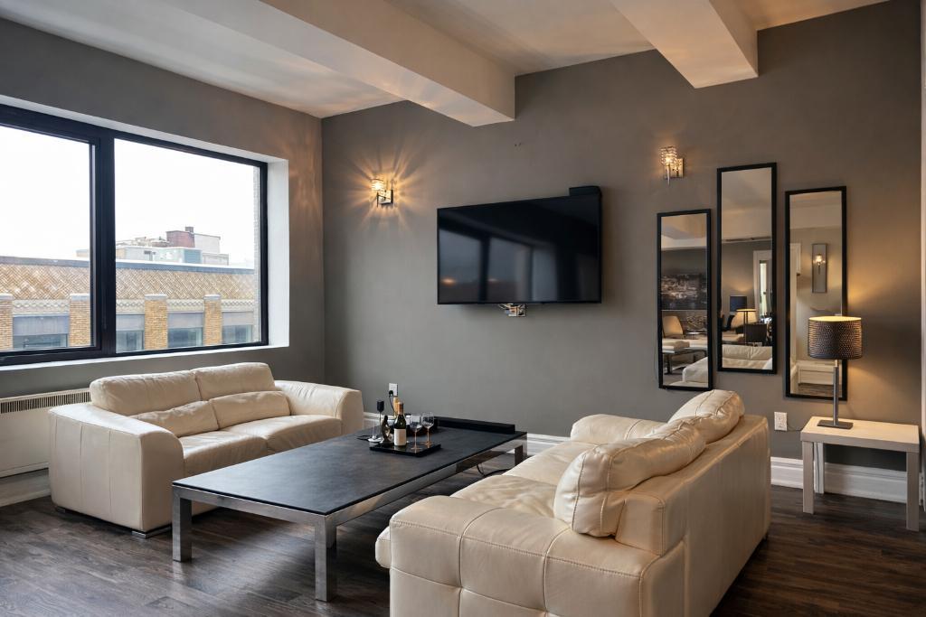 appartement 4 et demi tout meublé à louer - Village | 3200676