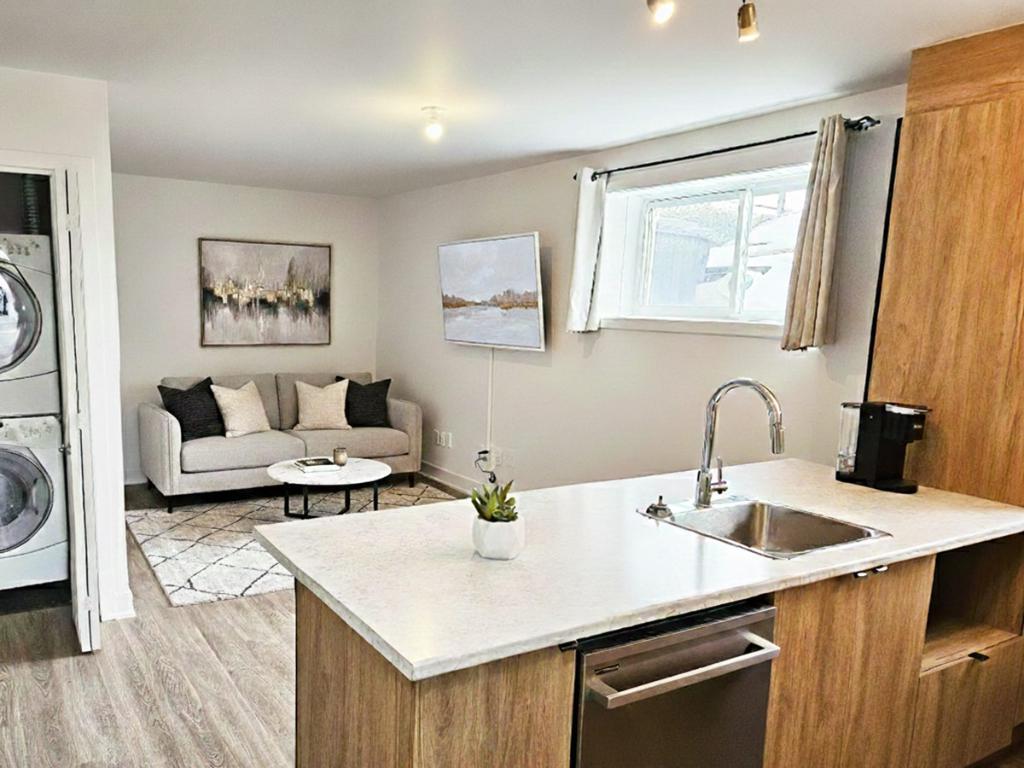 À l’état neuf, magnifique et lumineux condo 4 1/2 Rive-Nord train REM | 3201069