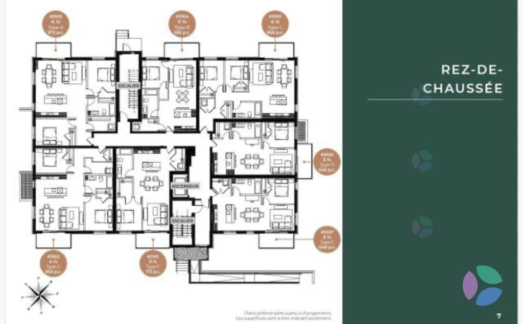 Logements neufs modernes à louer | Aroma – Phase 3, Contrecœur | 3201459