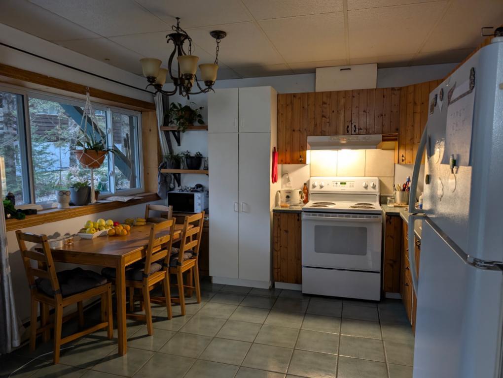 5 1/2 avec foyer (wifi inclus) terrain bordé d'un étang | 3201852