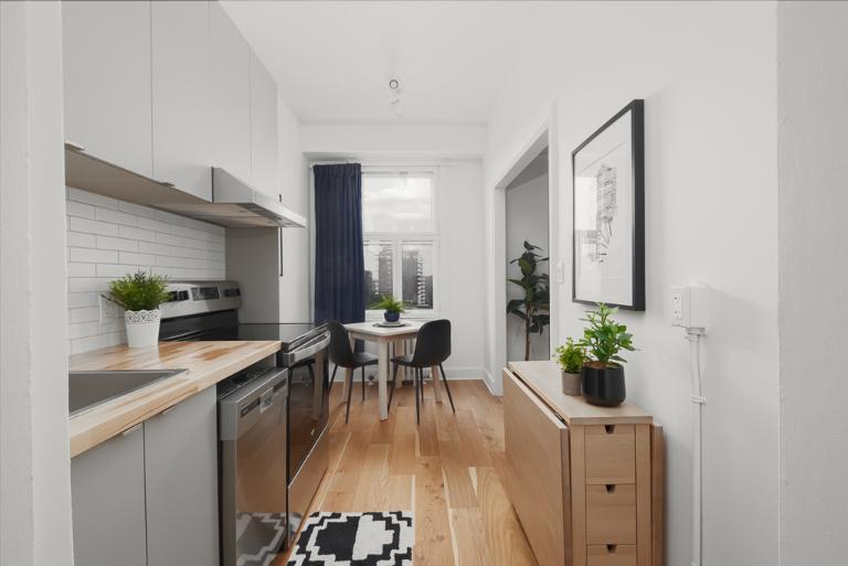 3 ½ entièrement meublé à louer Montcalm / Saint-Sacrement juillet 2026 | 3212347