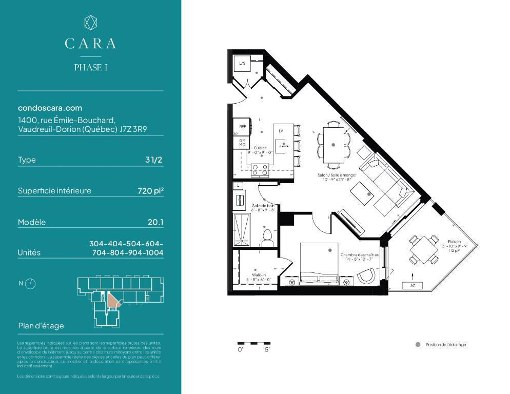 URGENT Cession bail - Appartement 3 1/2 | 3204410