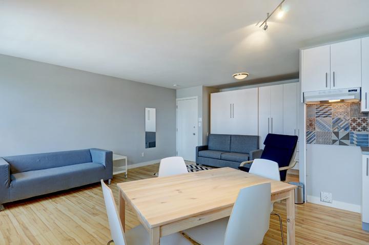 Loft entièrement meublé à louer Vieux-Québec juillet 2026 | 3205569