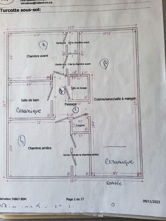 Logement 4 1/2 a louer | 3208233