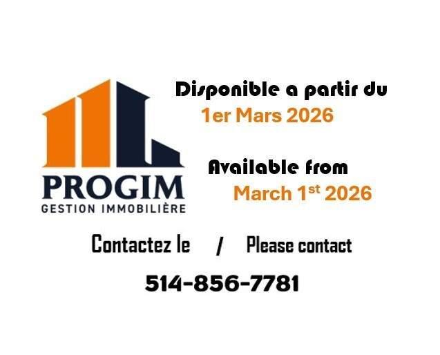 2 CH - 1 SDB - Montréal - $1,750 /mo | 3208559