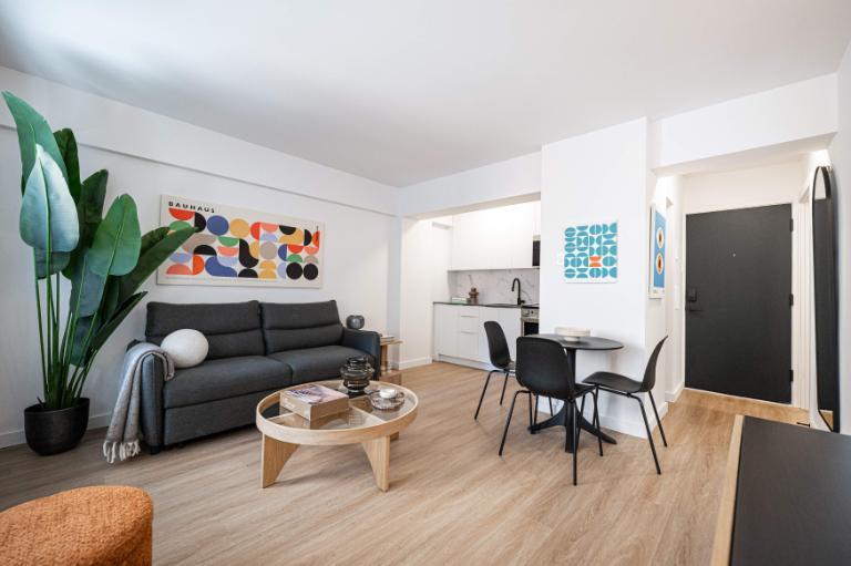 Appartement Une Chambre - Montréal Centre-Ville, Meublé | 3208592