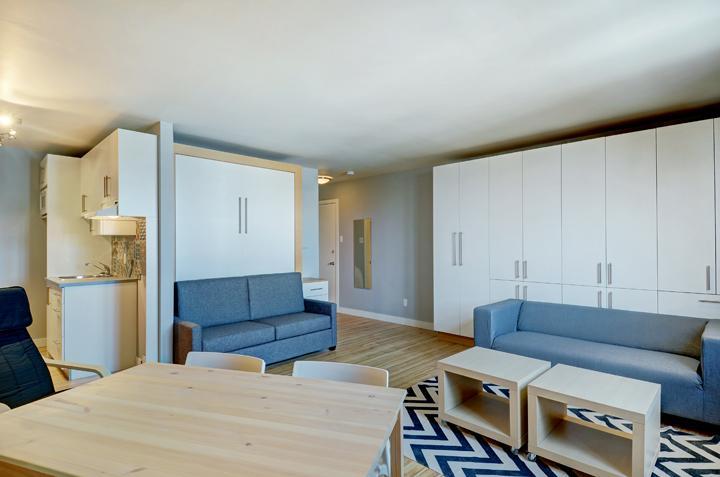 Loft entièrement meublé à louer Vieux-Québec juillet 2026 | 3293155