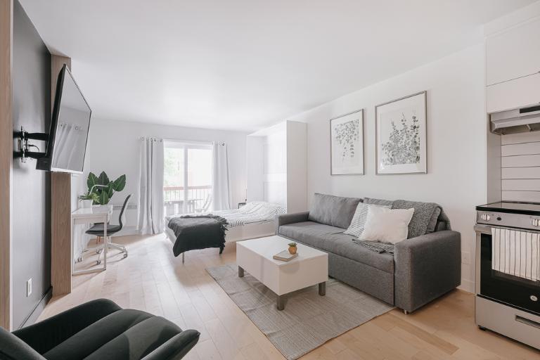 Loft entièrement meublé à louer Sainte-Foy / Sillery juillet 2026 | 3211897