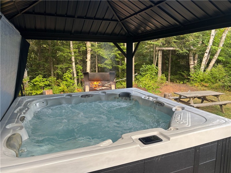 Lakefront Paradise Lake Archambault View of Jasper Mountain SPA Plage Billard 2 Wood Fireplaces | 3210210