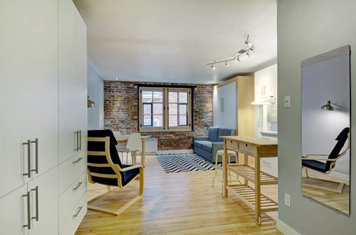 Loft entièrement meublé à louer Vieux-Québec août 2026 | 3236175