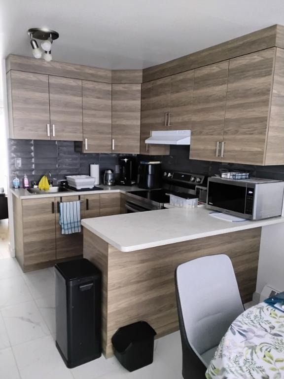 Très beau 4 1/2 refait à neuf et libre le 1er juillet | 3210542