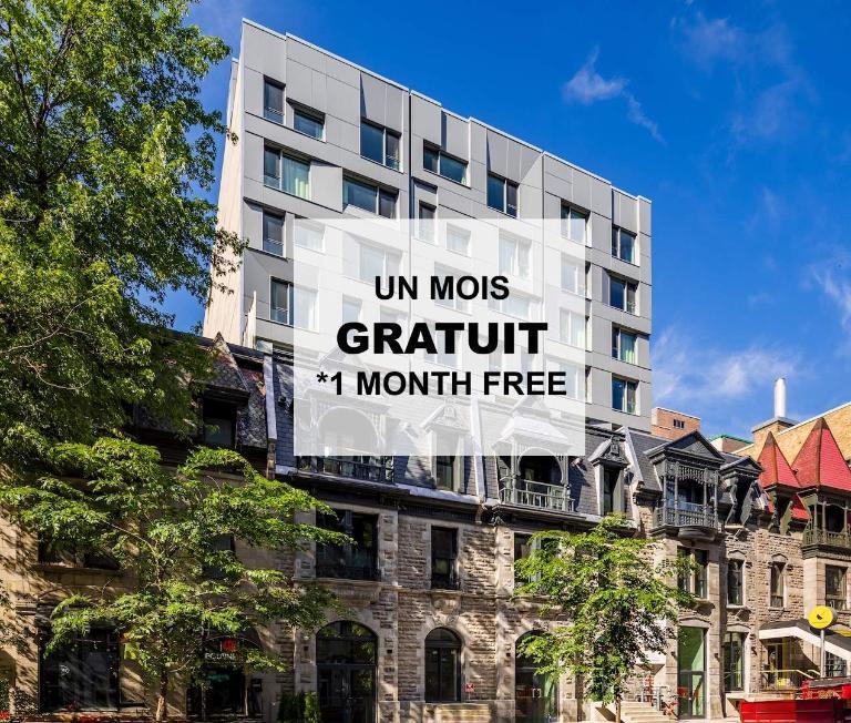 ✨ Loft meublé à louer – Bishop Embassy (Centre-ville de MTL) ✨ | 3210621