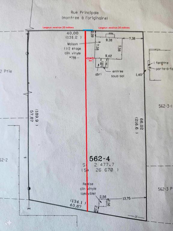 Terrain constructible à vendre – Wickham | 3222527