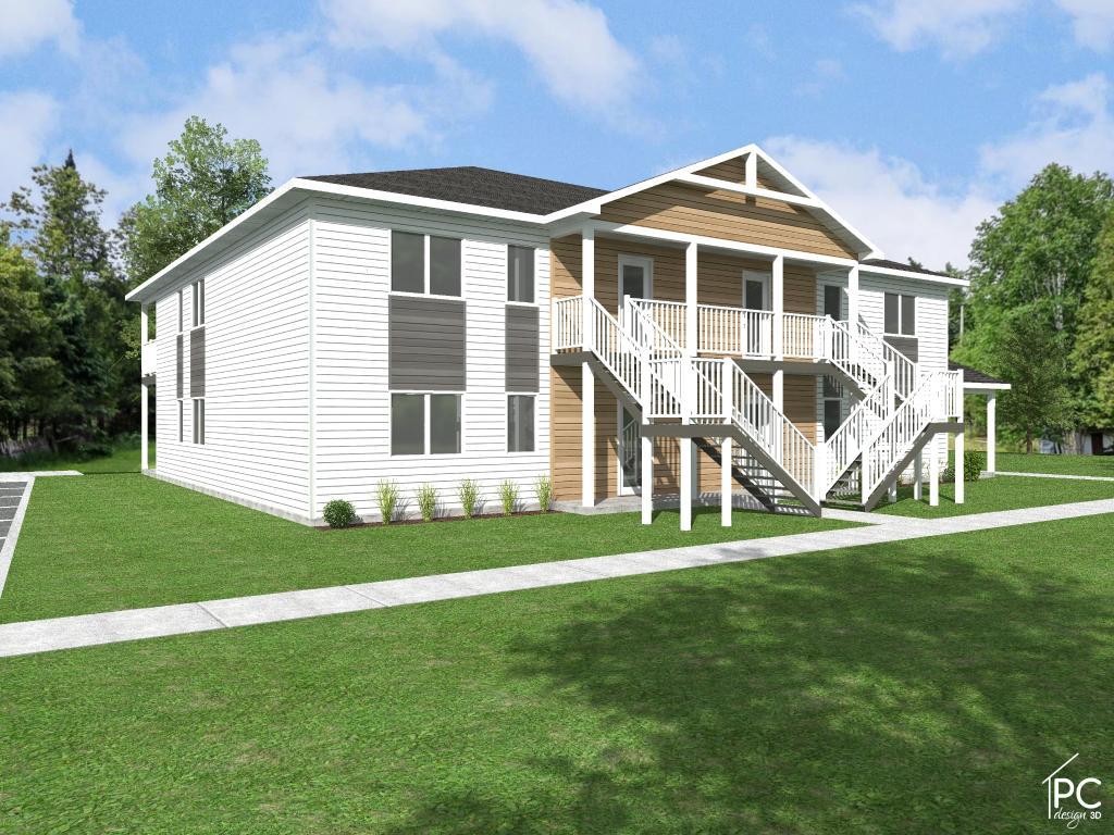 St-Séverin en Beauce: Immeuble en construction - 3 1/2 et 4 1/2 + Disponibles pour le 1er juillet 2026 | 3211259